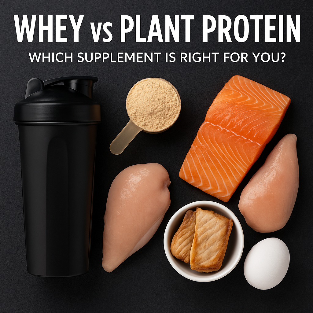 Whey vs Plant Protein – What Every Fitness Lover Must Know!
